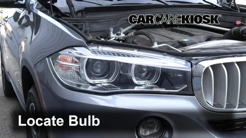 2017 BMW X5 sDrive35i 3.0L 6 Cyl. Turbo Lights Highbeam (replace bulb)
